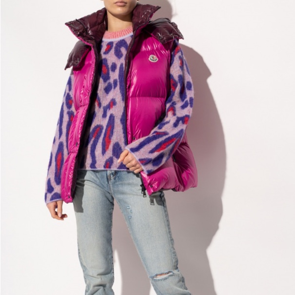 Moncler PINK ‘Luzule’ vest